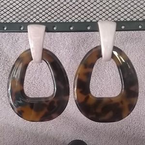 Tortoise Earrings